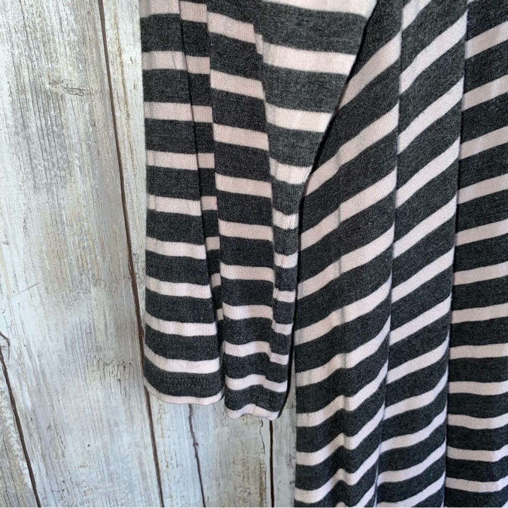 Matilda Jane Grey Striped Long Sleeve Blouse - Picture 3 of 5